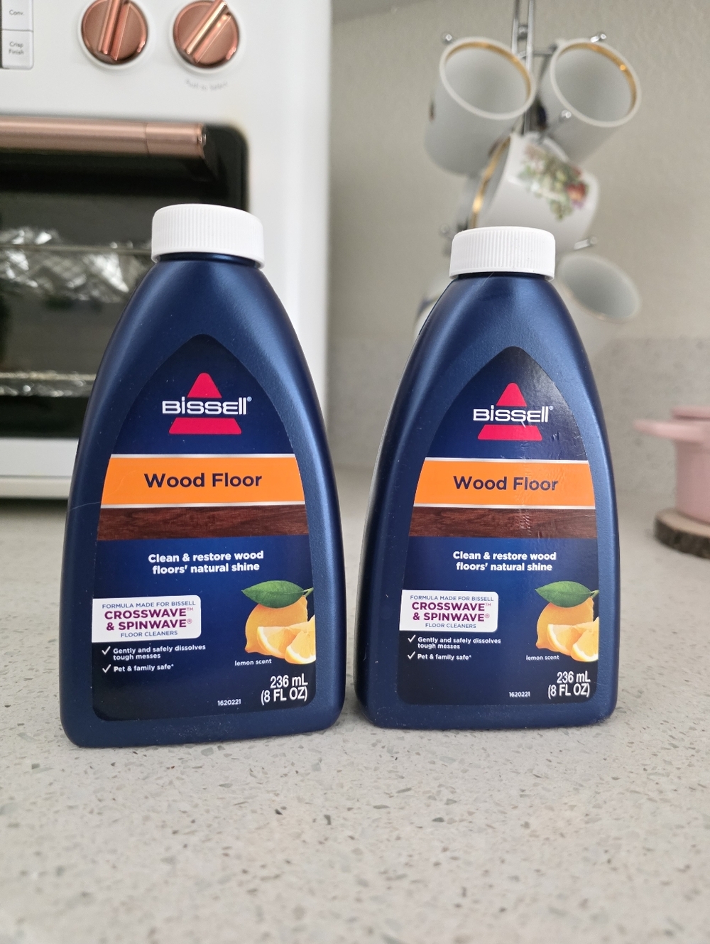 2x Bissell Wood Floor Cleaning Formula Lemon Scent NEW
